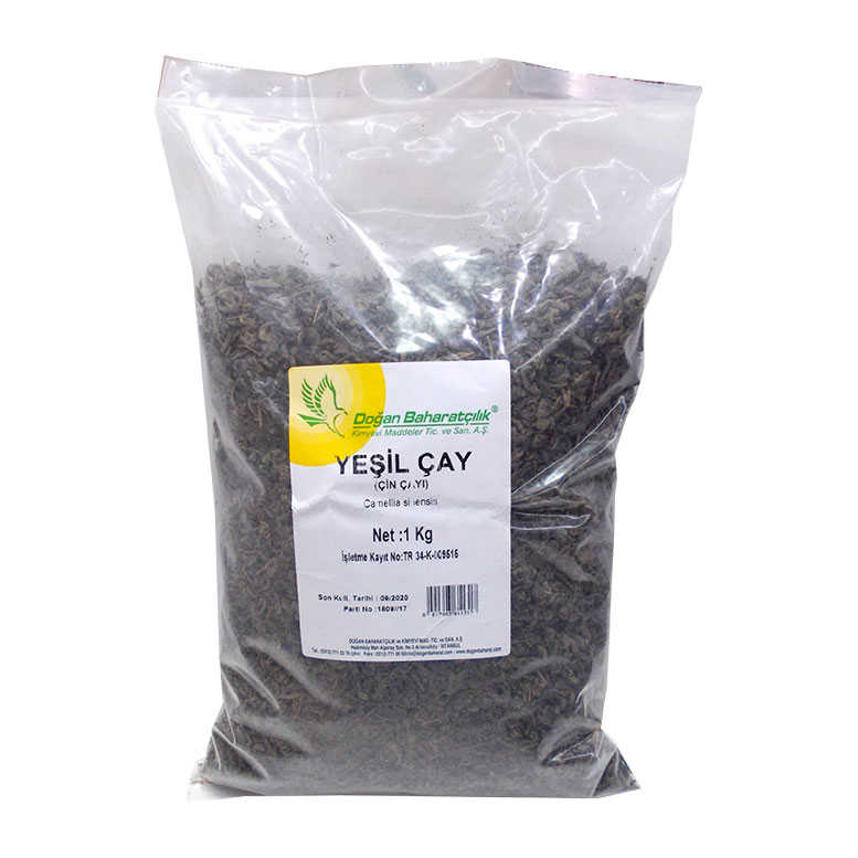 CLZ214 Yeşil Çay 1. Kalite Doğal İthal Çay 1000 Gr Paket
