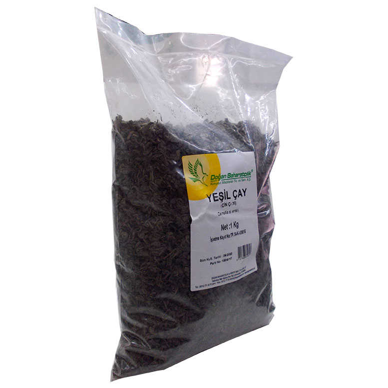 Yeşil Çay 1. Kalite Doğal İthal Çay 1000 Gr Paket Yeşil Çay 1. Kalite Doğal İthal Çay 1000 Gr Paket