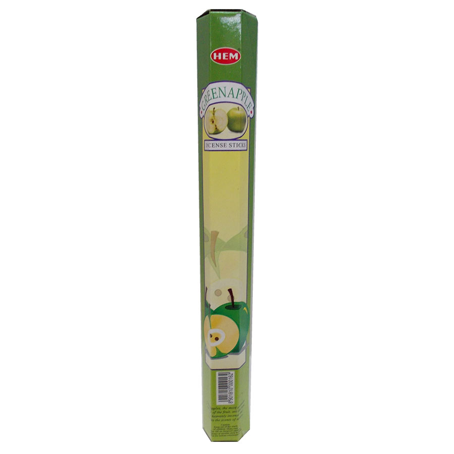 Yeşil Elma Kokulu 20 Çubuk Tütsü - Green Apple Yeşil Elma Kokulu 20 Çubuk Tütsü - Green Apple
