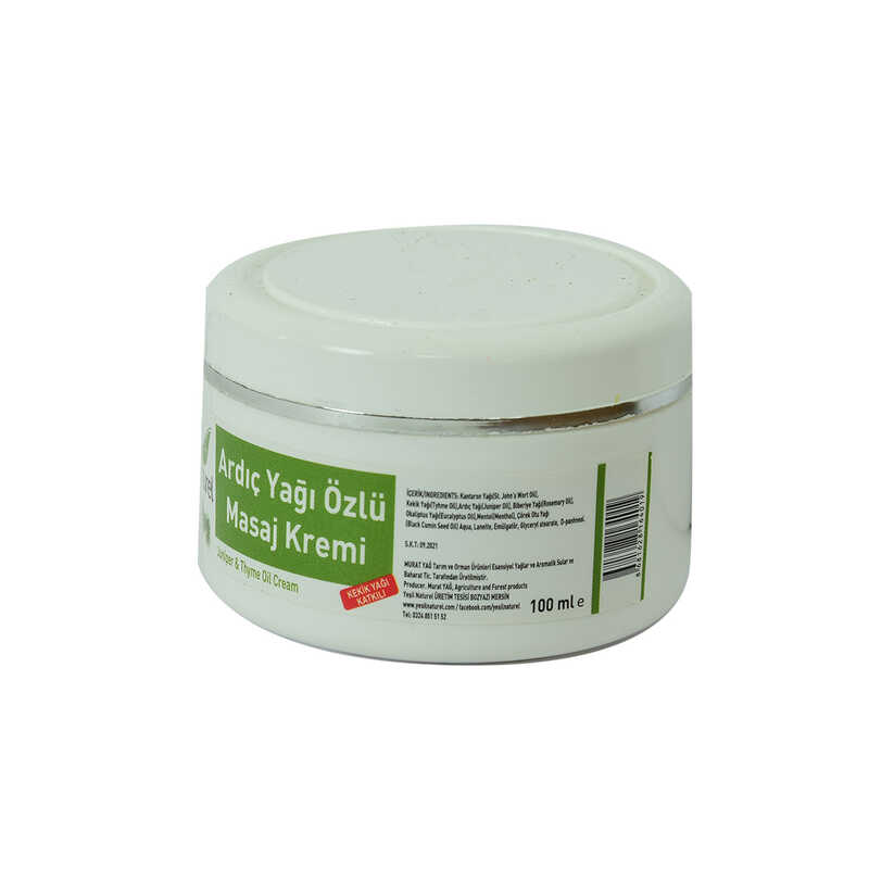 Ardıç Yağı Özlü Masaj Kremi 100 ML