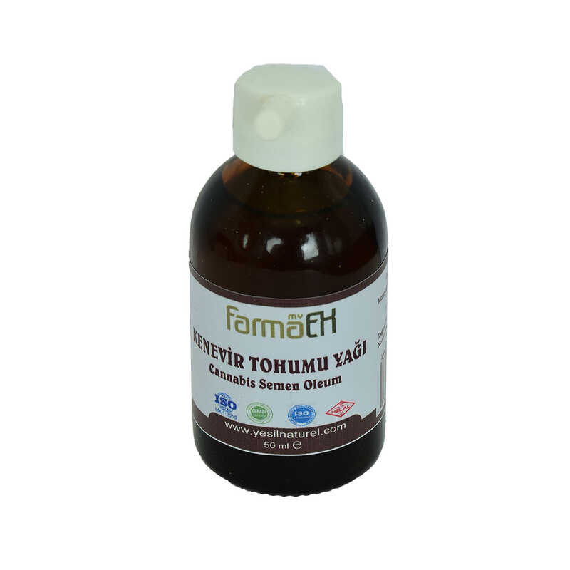 Farmaex Kenevir Tohumu Yağı Soğuk Press 50 ML Farmaex Kenevir Tohumu Yağı Soğuk Press 50 ML