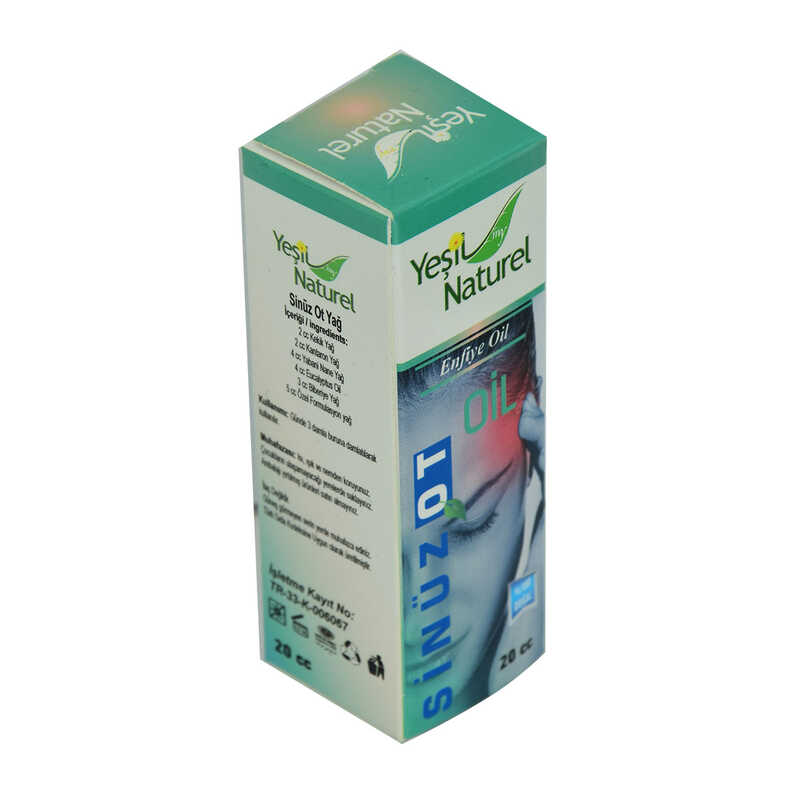 Yüzde 100 Doğal Sinüzot Enfiye Yağı 20 cc