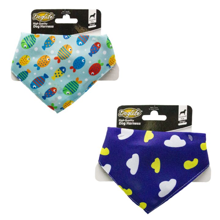 Doglife Kediler ve Köpekler İçin Fular Bandana (Karışık Renk/Desenlerde) Doglife Kediler ve Köpekler İçin Fular Bandana (Karışık Renk/Desenlerde)
