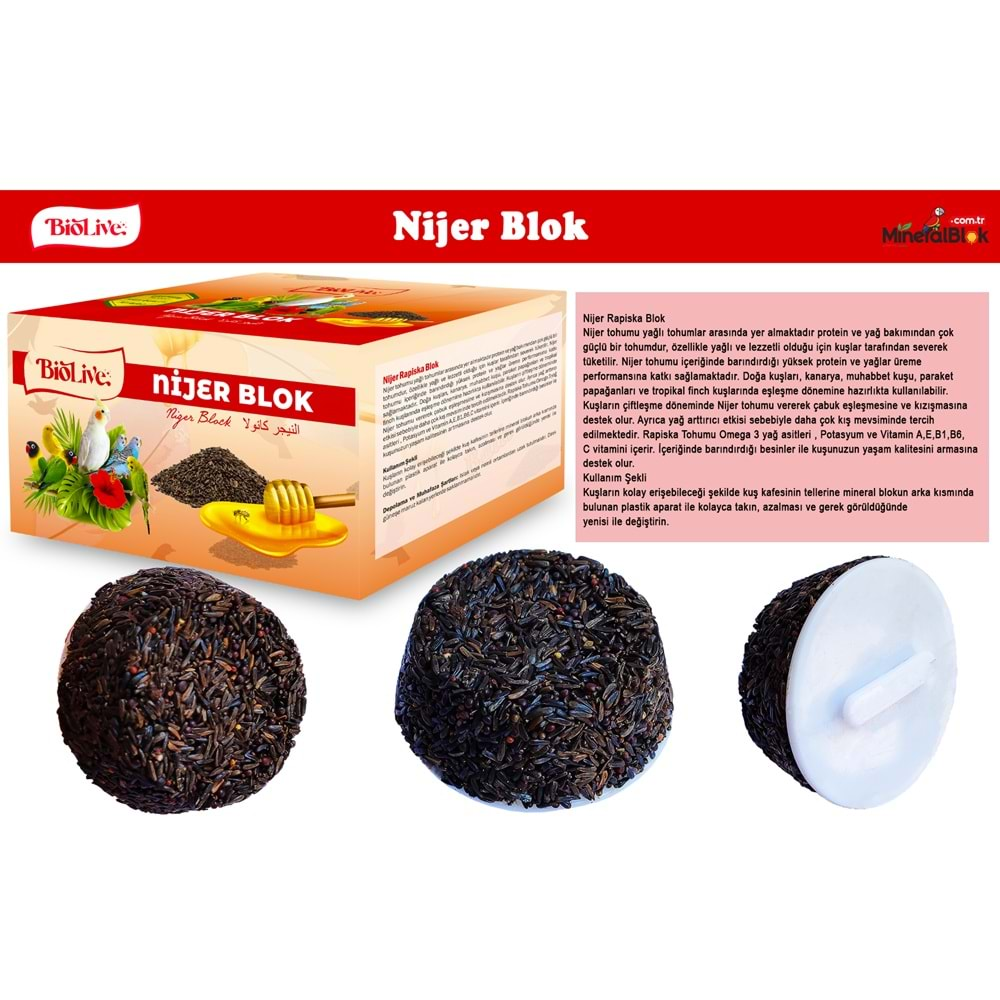 BİOLİVE Nijer Blok