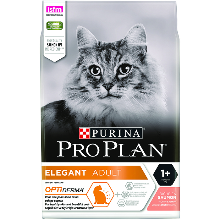 CLZ205 Pro Plan Elegant Somonlu Yetişkin Kedi Maması 1.5 Kg