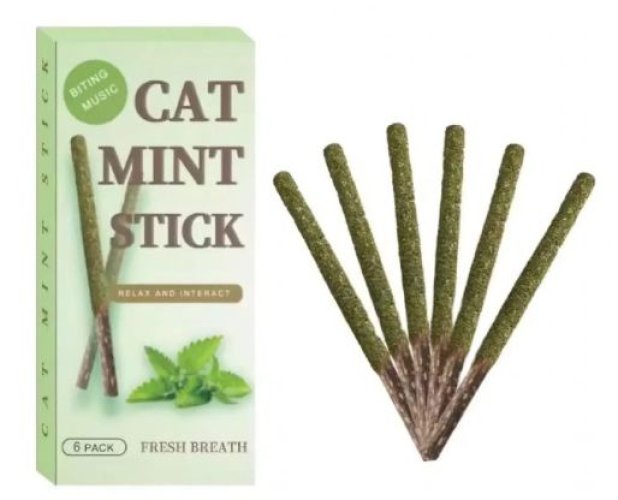 Nane Aromalı Kedi Çubuğu 6 lı paket Nane Aromalı Kedi Çubuğu 6 lı paket