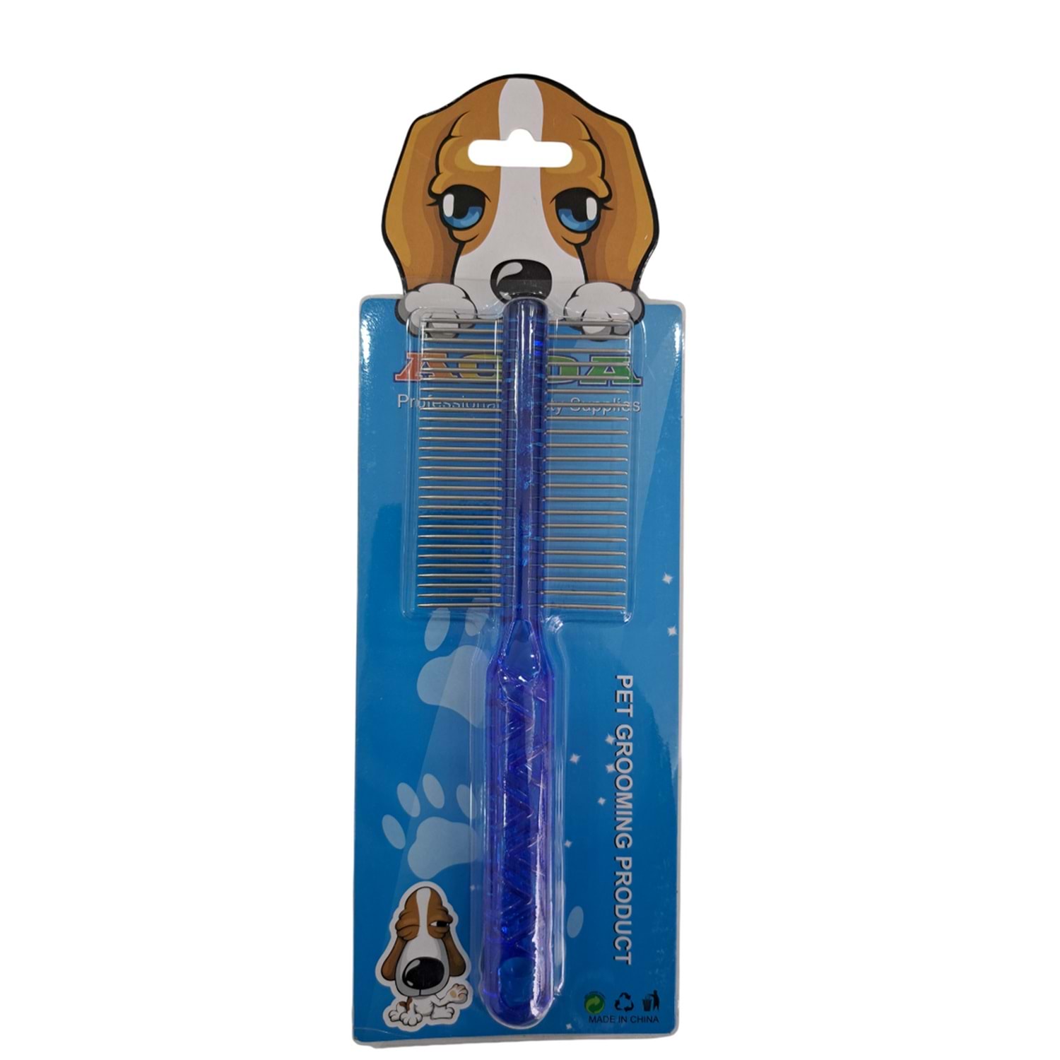 Şeffaf Çift Taraflı Kıtık Açıcı Tarak 8x19 cm Karışık Şeffaf Çift Taraflı Kıtık Açıcı Tarak 8x19 cm Karışık