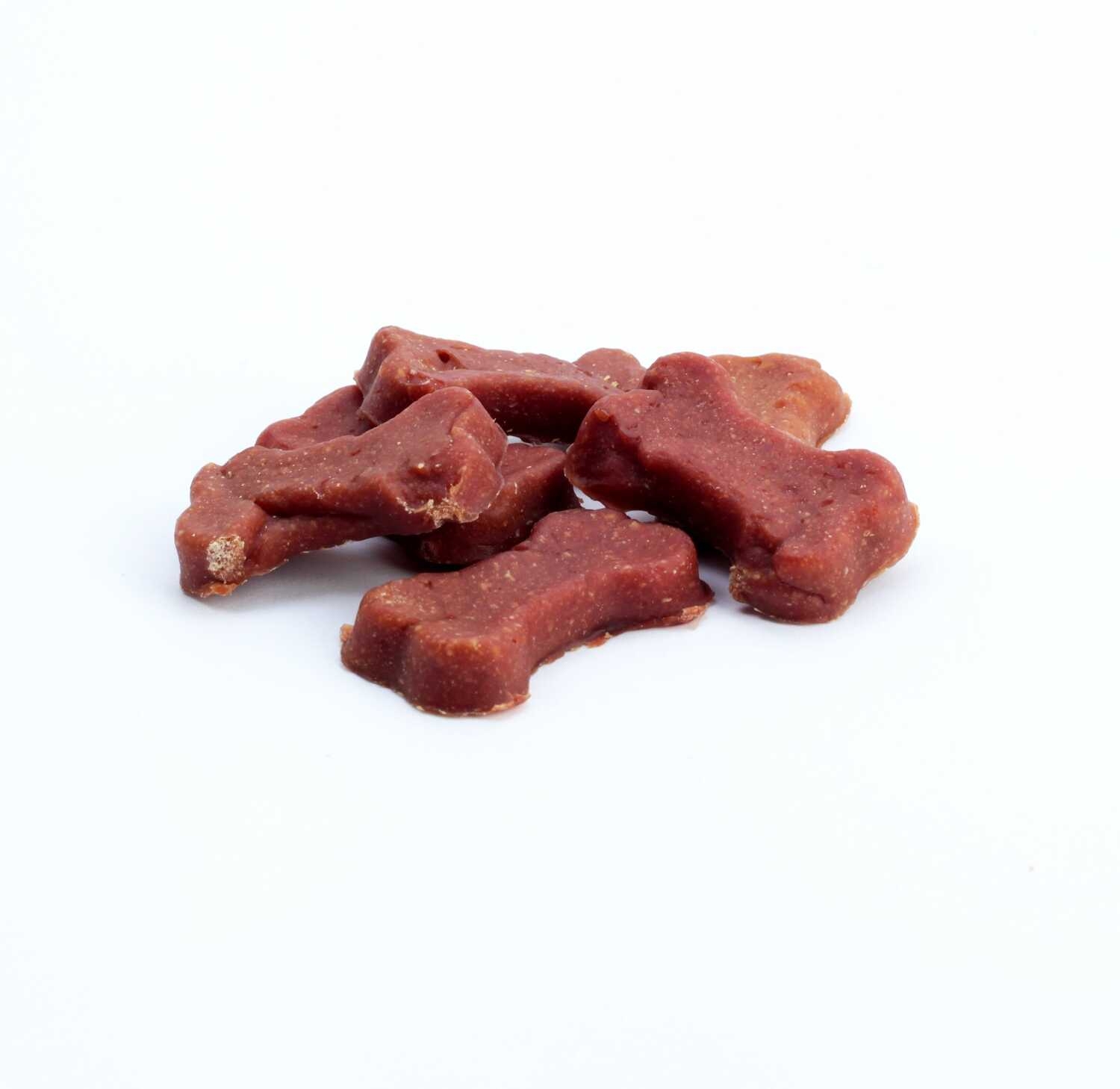 CLZ205 Biftek Eti Kemik Şekilli Tahılsız Köpek Ödülü 75 Gr