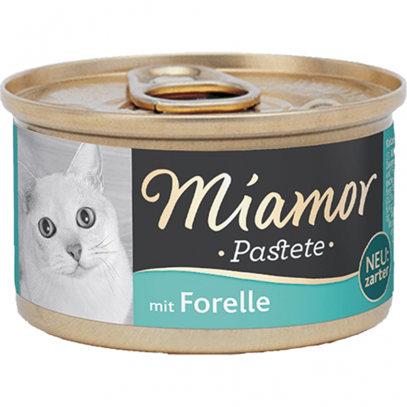 Miamor Pastete Alabalıklı Kedi Konserve Yaş Mama 85 gr