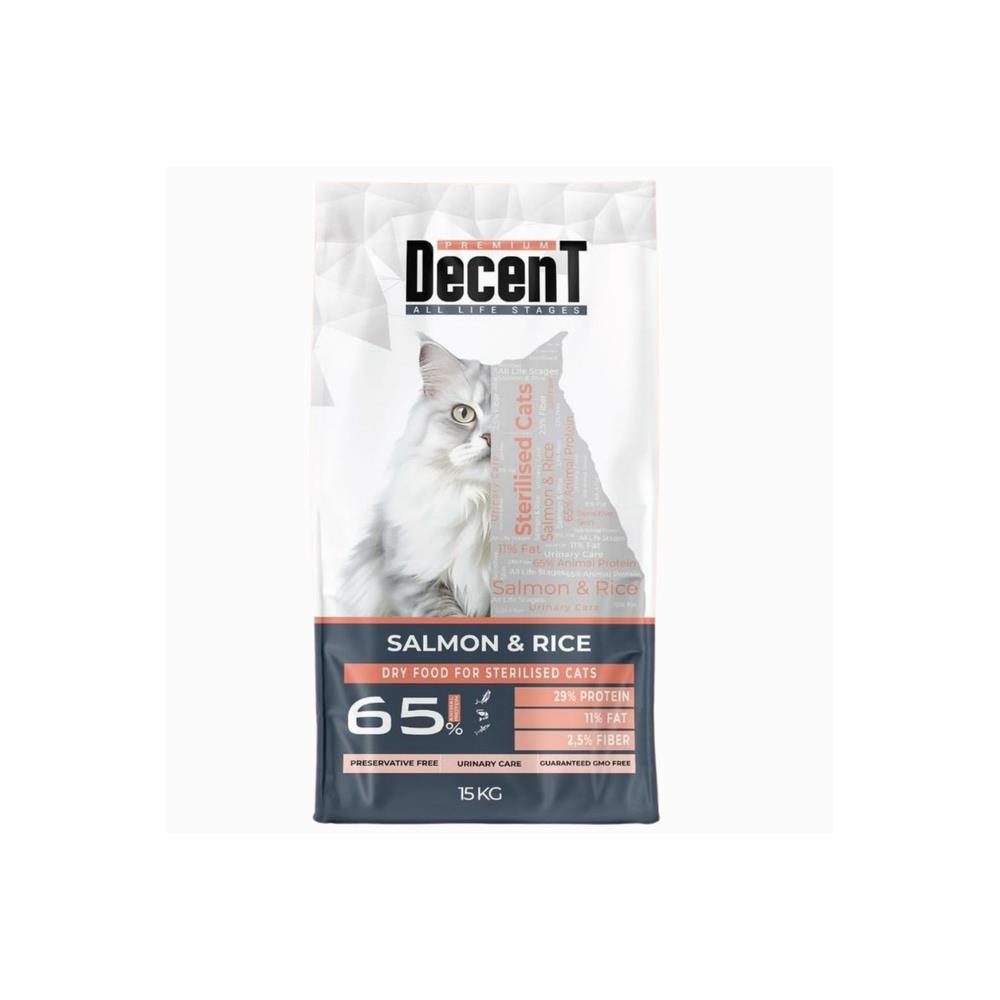 Decent Sterilised Urinary Care Balıklı ve Pirinçli Kısırlaştırılmış Kedi Maması 1.5 Kg