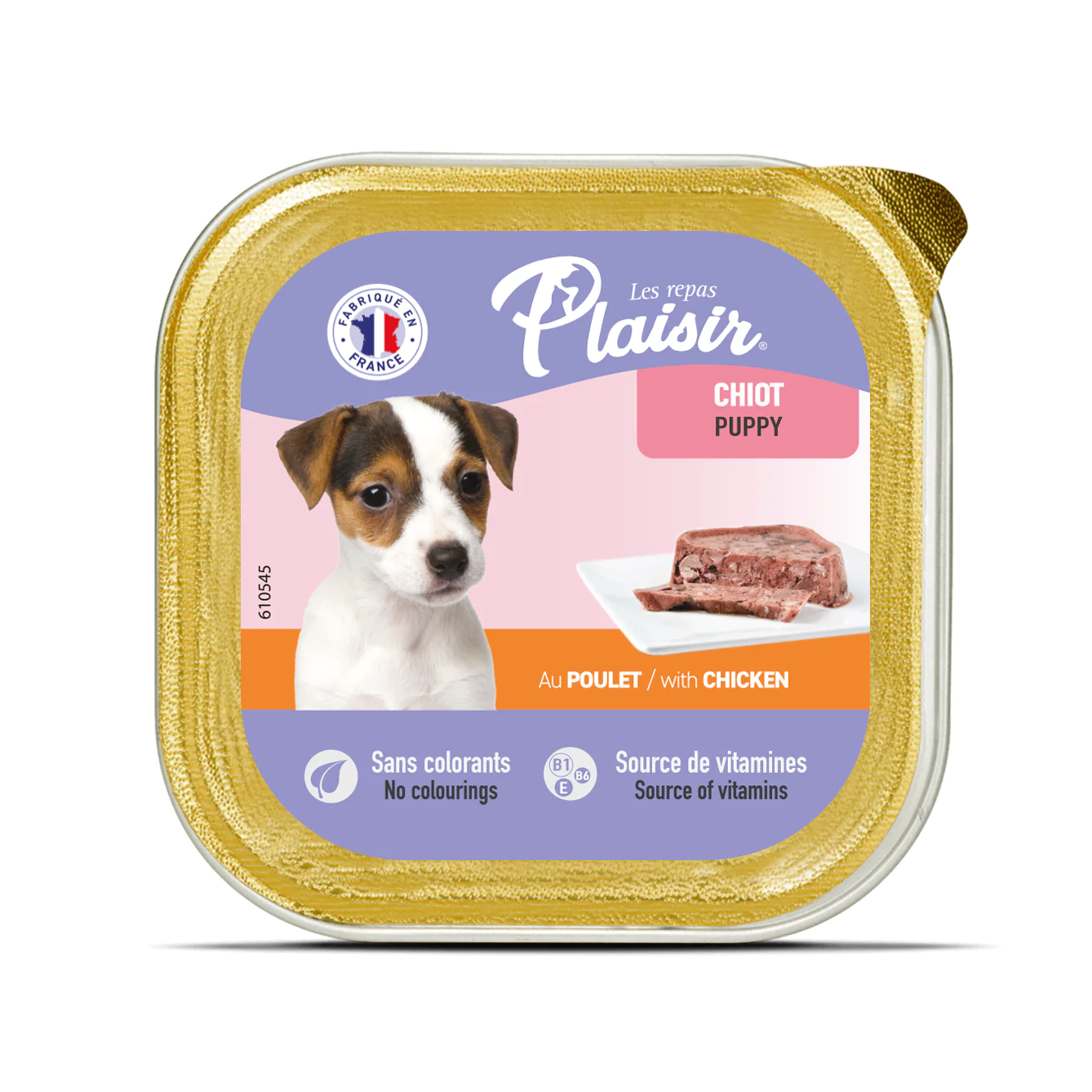 Plaisir Tavuk Etli Yavru Köpek Pate 150gr Plaisir Tavuk Etli Yavru Köpek Pate 150gr