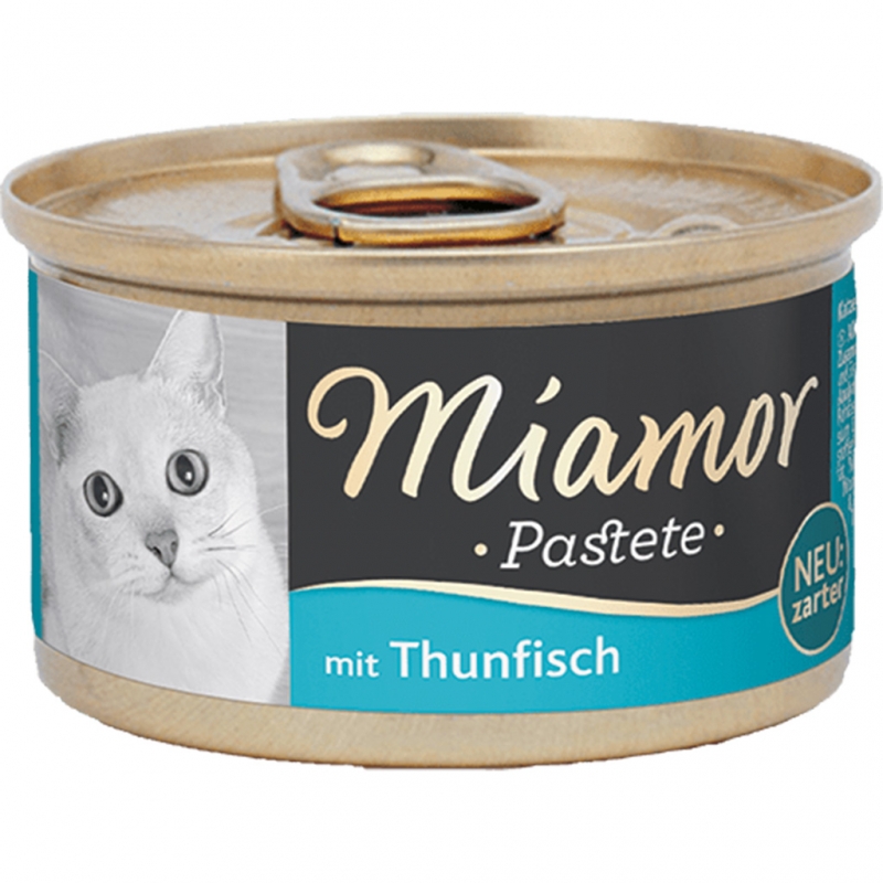 Miamor Pastete Ton Balıklı Kedi Konserve Mama 85 gr