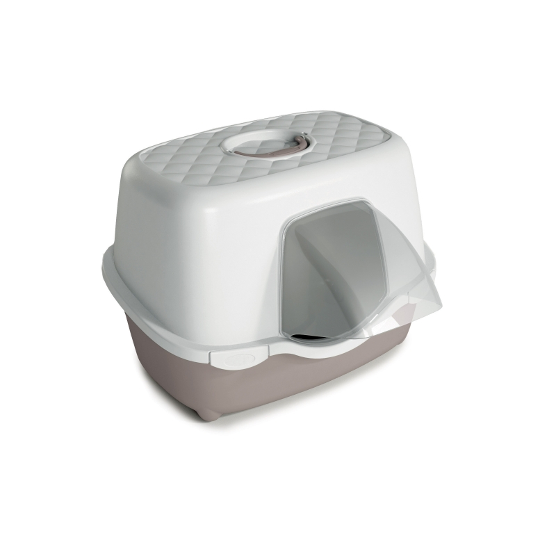 Stefanplast Tres Chıc Beyaz/pembe Kedi Tuvaleti 56x54,5x39cm Stefanplast Tres Chıc Beyaz/pembe Kedi Tuvaleti 56x54,5x39cm