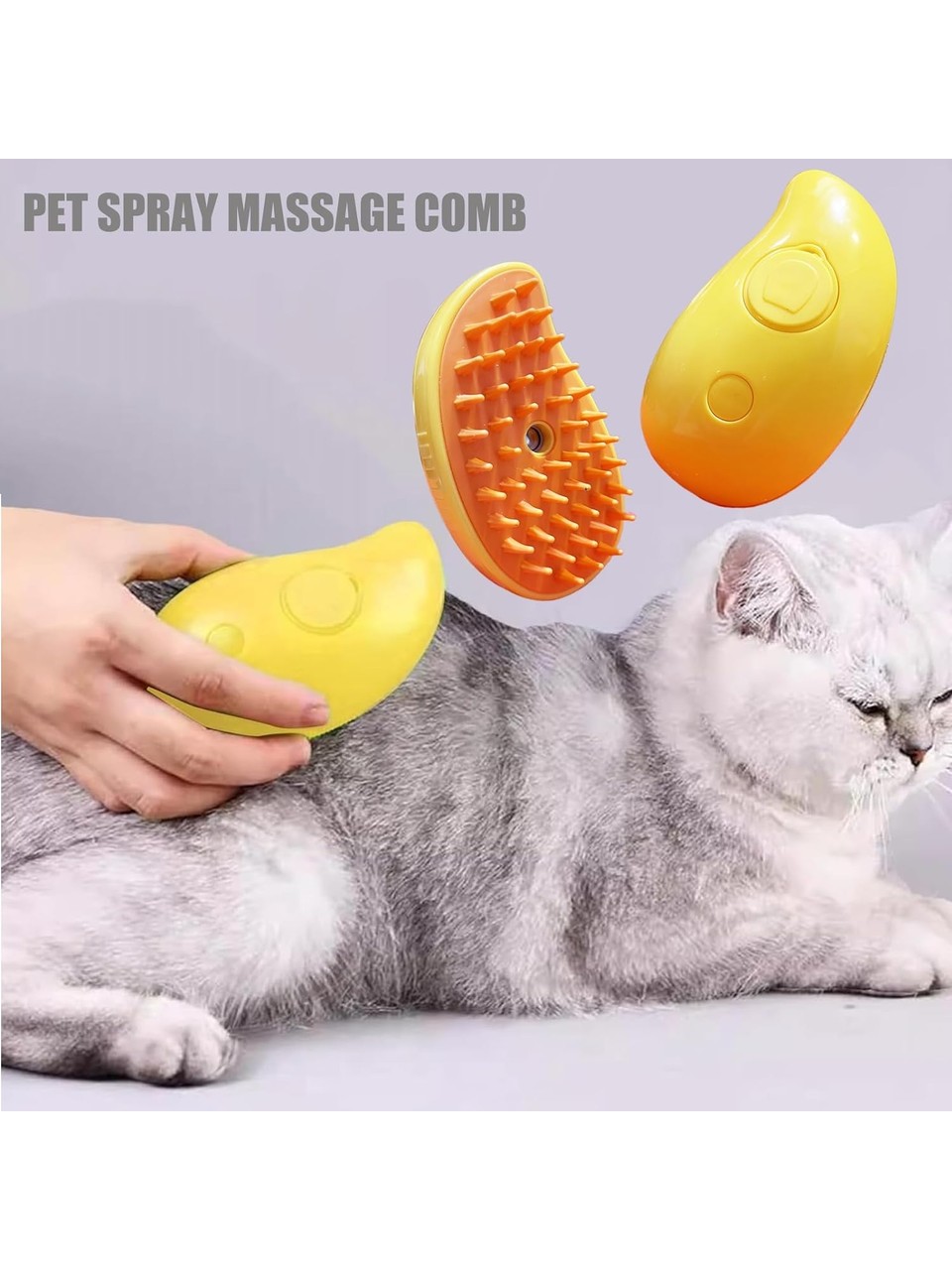 Brush Buharlı Şarjlı Kedi Köpek Yıkama Aparatı Brush Buharlı Şarjlı Kedi Köpek Yıkama Aparatı