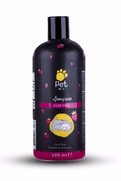 CLZ205 Love Kedi ve Köpek Şampuanı Çilek Özlü 400 ml