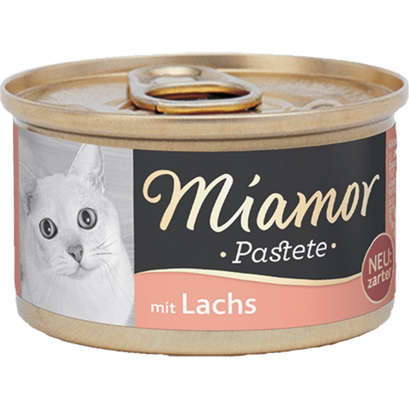 CLZ205 Pastete Somon Balıklı Kedi Konserve Mama 85 gr