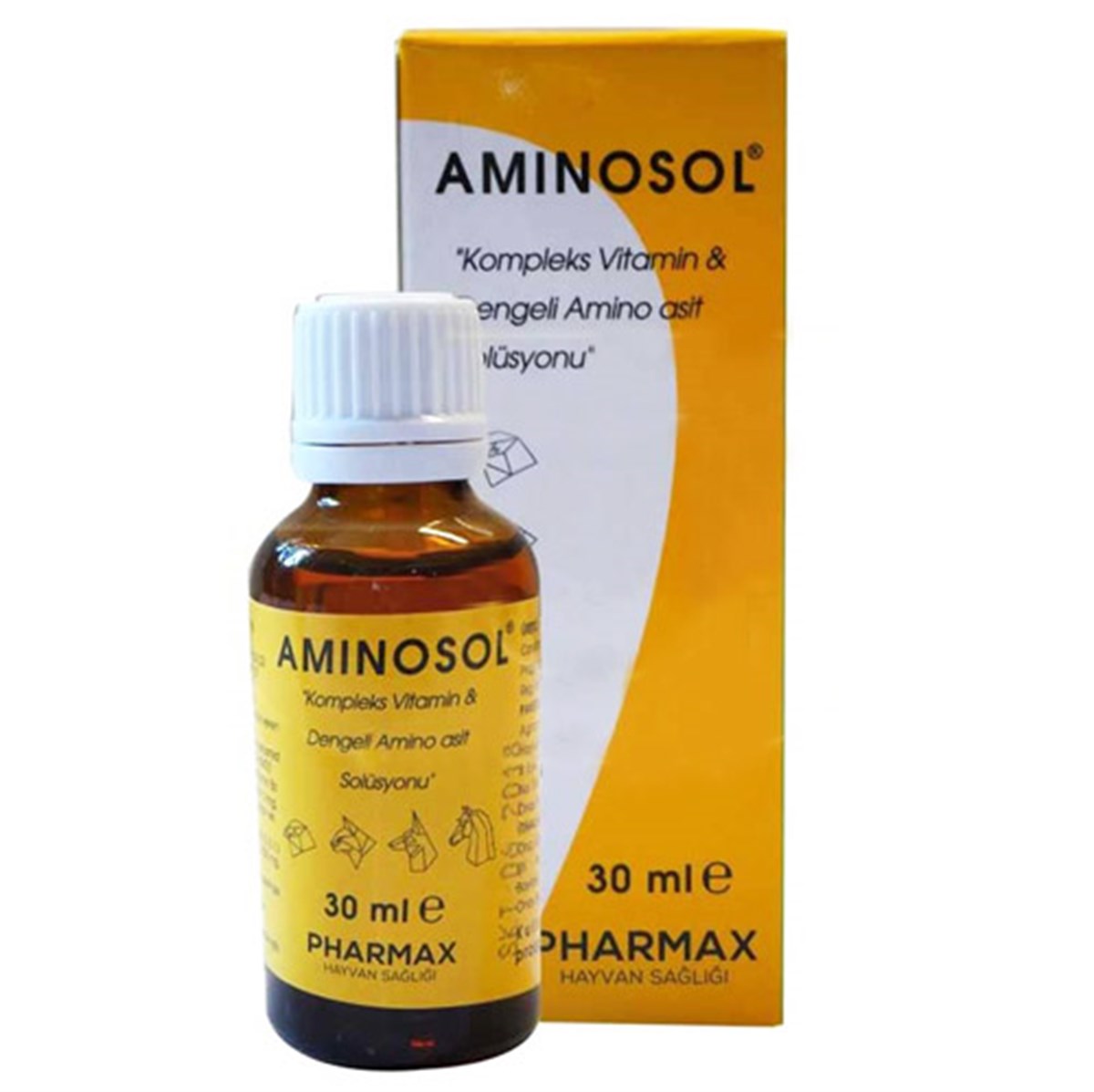 Aminosol Kedi, Köpek kuş ve At Vitamini 30 Ml