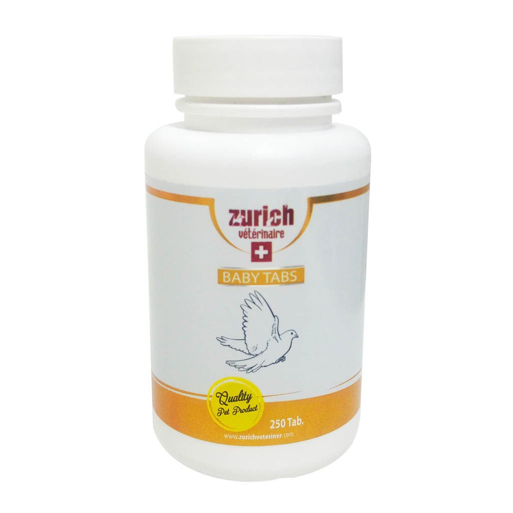 CLZ205  Yavru Güvercin Gelişim Desteği Vitamin Tablet 250 Adet