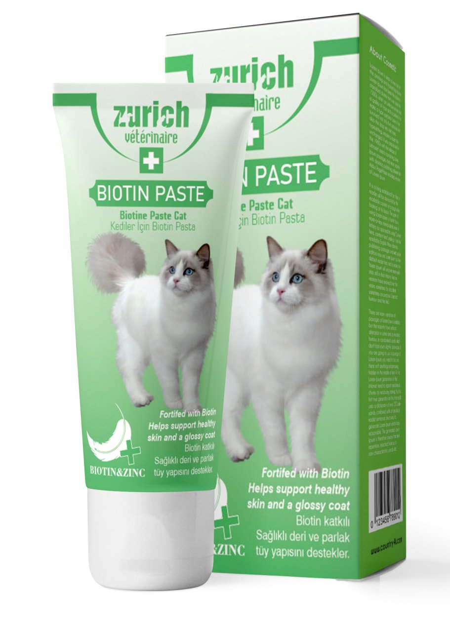 CLZ205  Cat Biotin Paste Tüy Dökülme Önleyici 30 ml