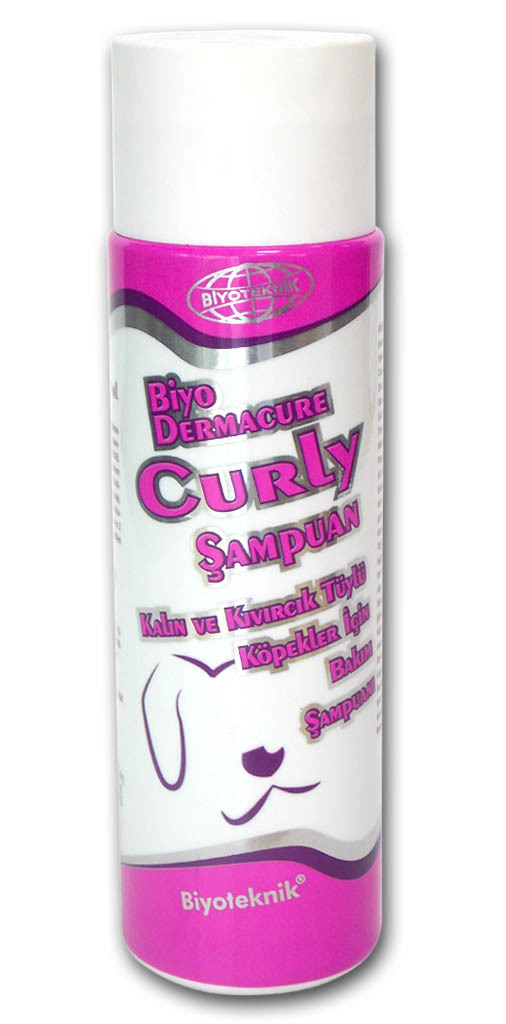 CLZ205 Biyo Dermacure Curly Kalın ve Kıvırcık Tüylü Köpekler İçin Bakım Şampuanı 250 ml