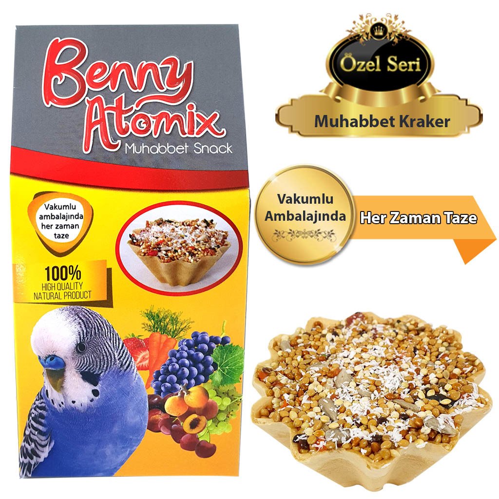 Benny Atomix Kemirgen Snack Kraker