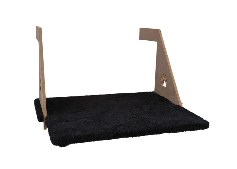 Ahşap Kalorifer Peteği Kedi Radyatör Yatağı 30 cm x 43 cm Siyah (15 kg) Ahşap Kalorifer Peteği Kedi Radyatör Yatağı 30 cm x 43 cm Siyah (15 kg)