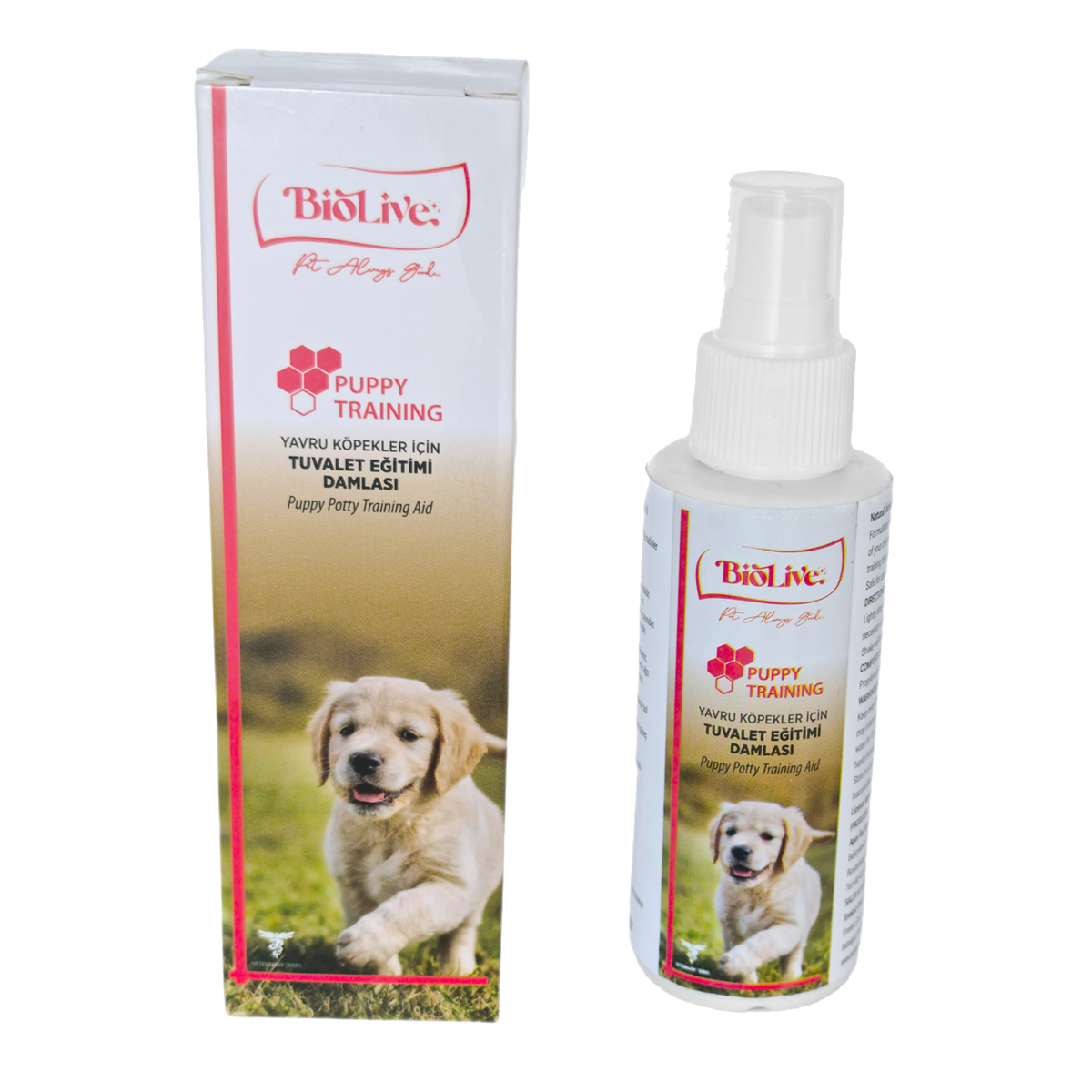 Biolive Training Köpek Tuvalet Eğitim Speyi 100ml
