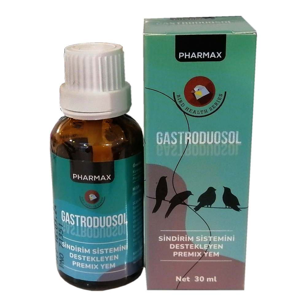 CLZ205 Pharmax Gastroduosol Kuş Sindirim Düzenleyici 30 ml