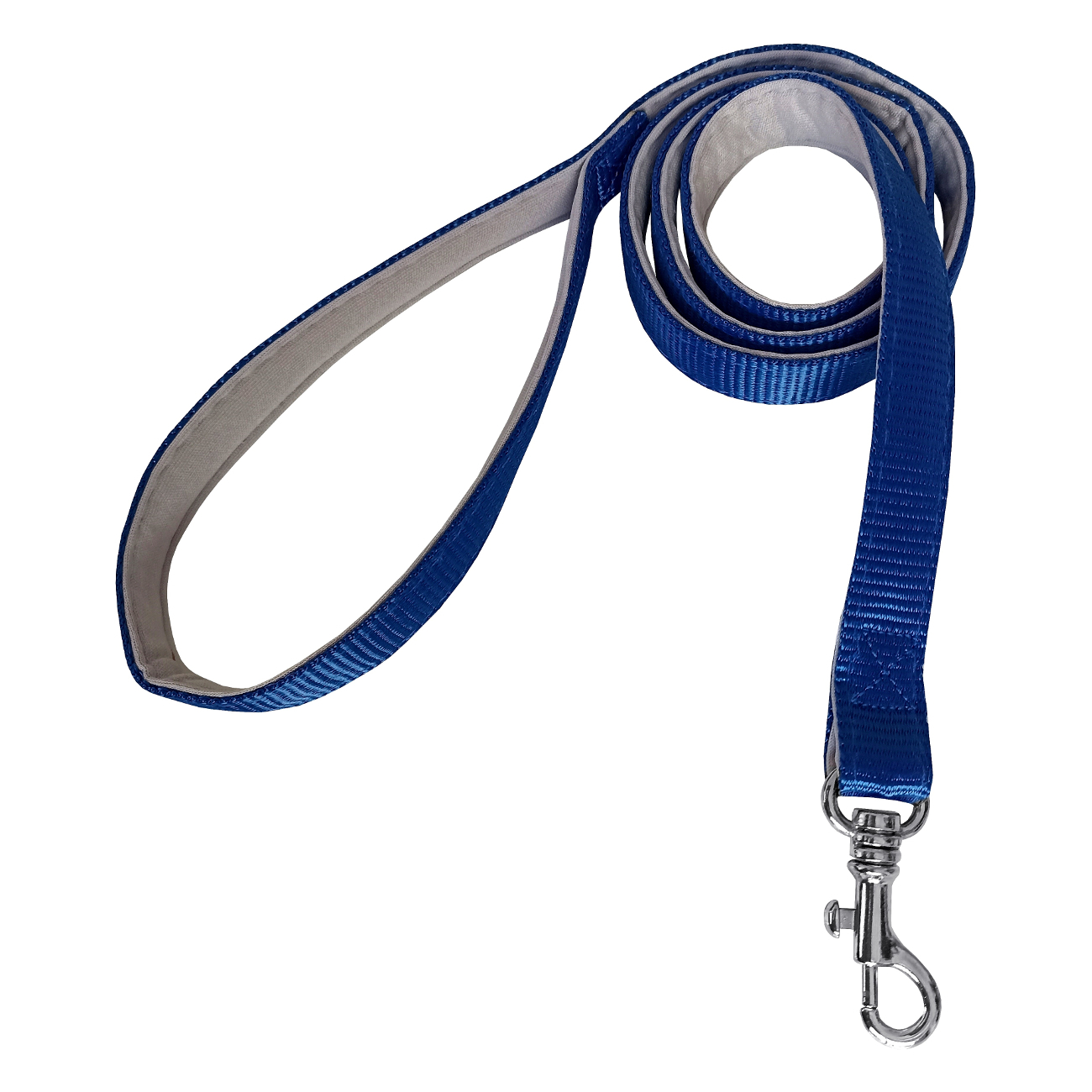 CLZ205 Gezdirme Kayışlı Dokuma Köpek Göğüs Tasma Seti 52*73-110 cm Mavi
