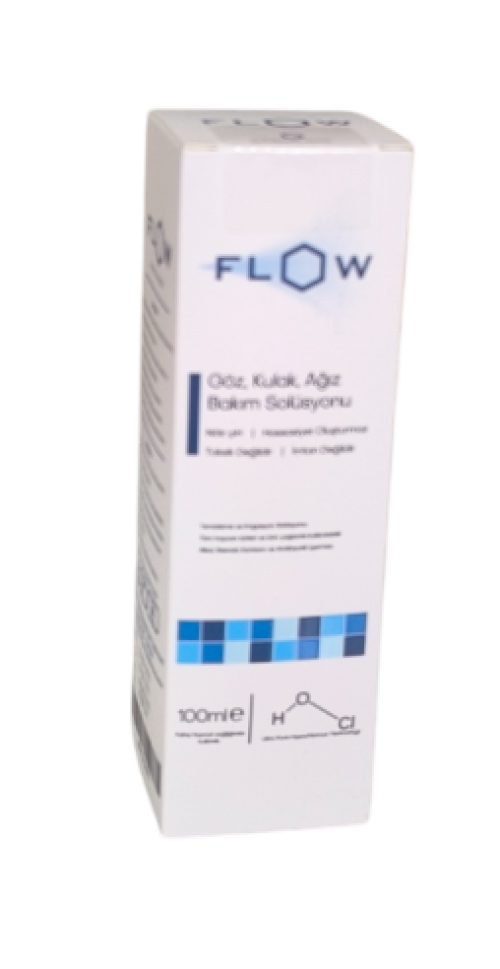 Flow Göz, Kulak, Ağız Bakım Solüsyonu 100 ml