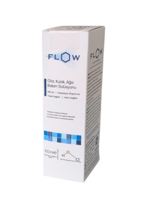 Flow Göz, Kulak, Ağız Bakım Solüsyonu 100 ml