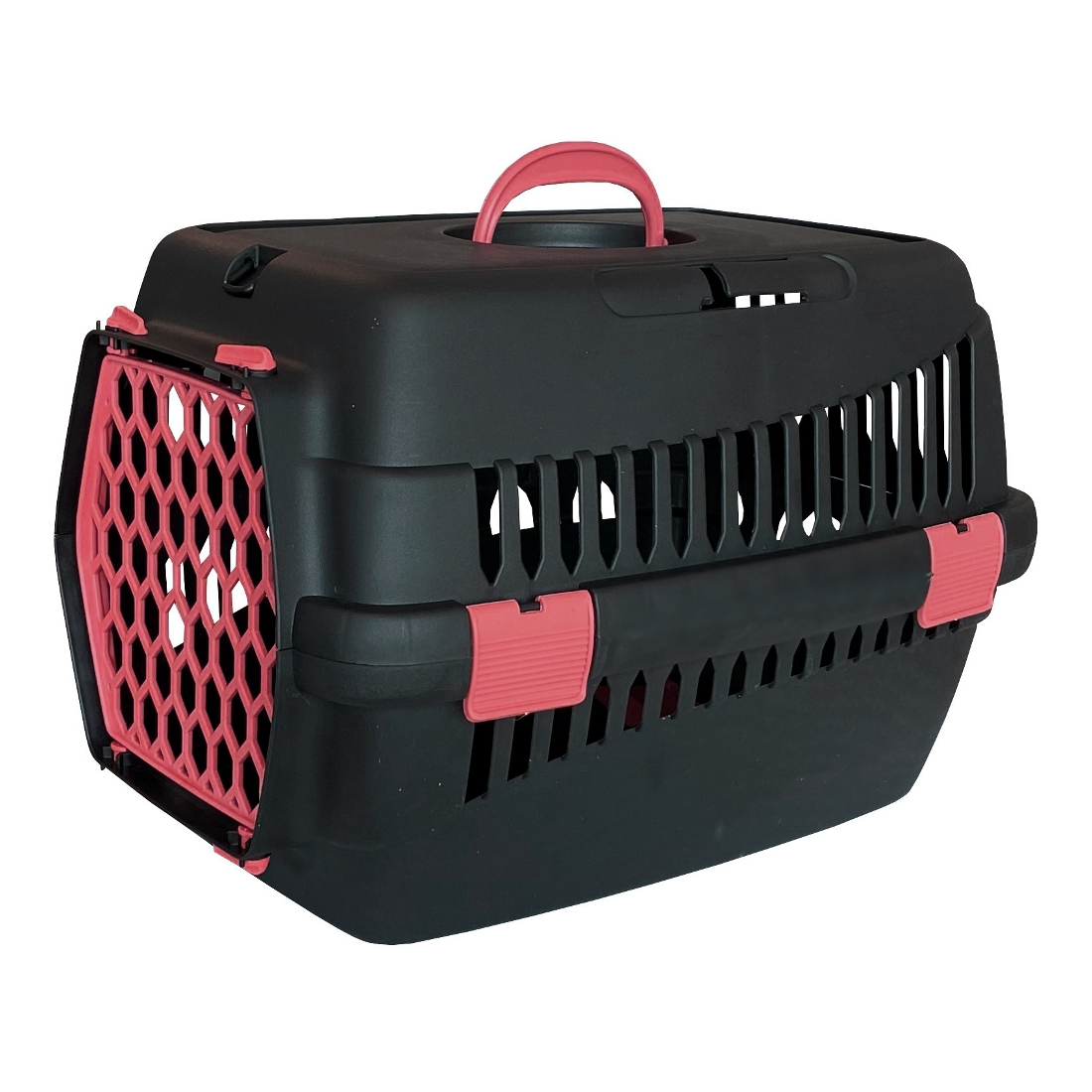 Lüx Kedi Köpek Taşıma Çantası 32 X 48 X 32 cm Kırmızı-Siyah
