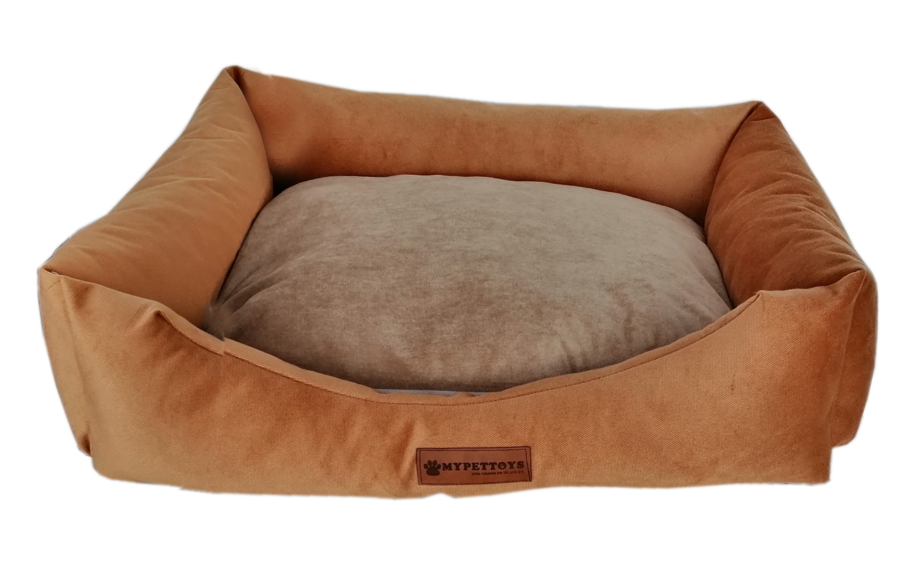 CLZ205  Tay Tüyü Yumuşak Köpek Yatağı X Large Kahverengi 80*100 cm