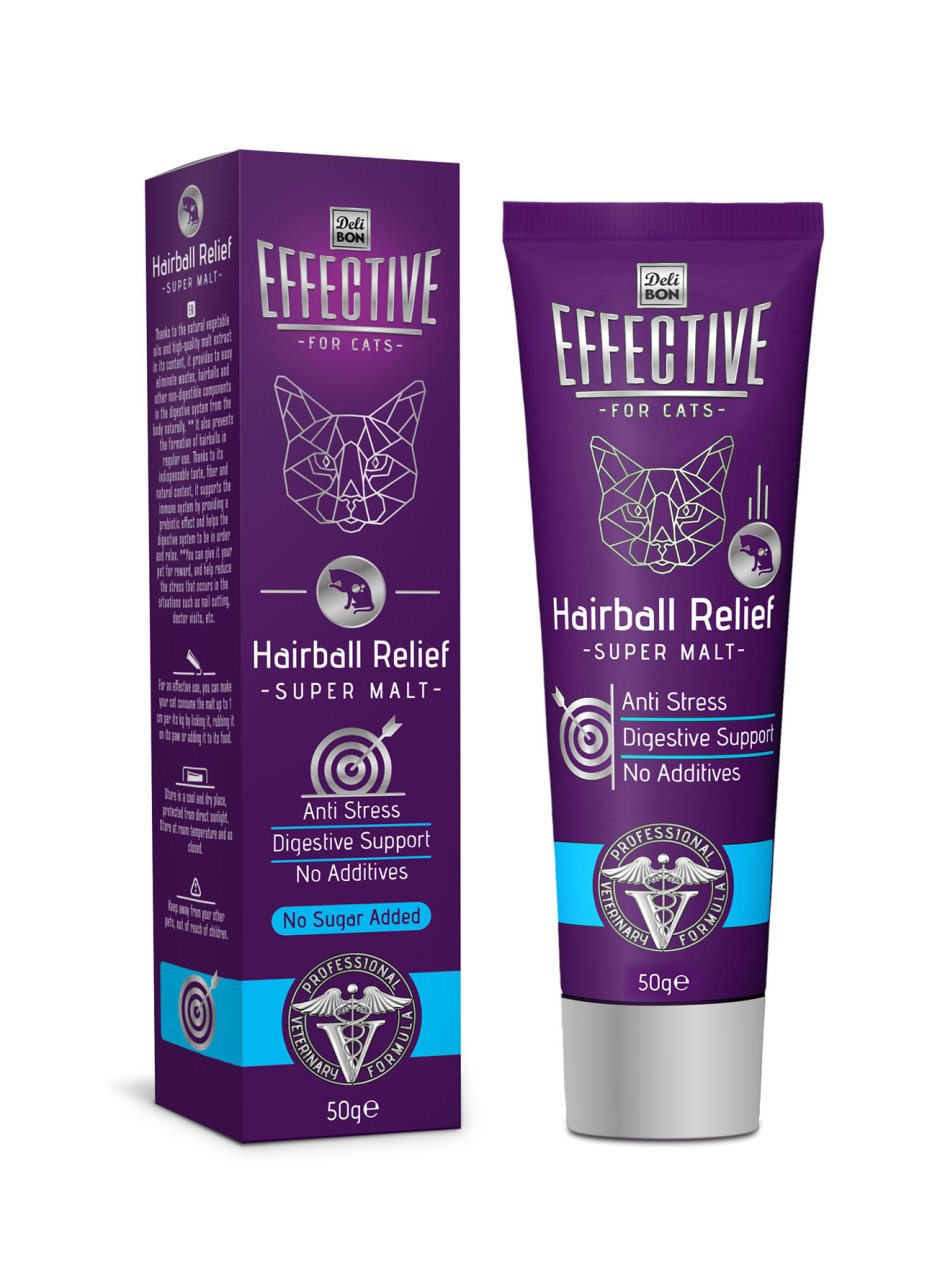 Effective Kedi Maltı Hairball Relief - Anti Stress 50g