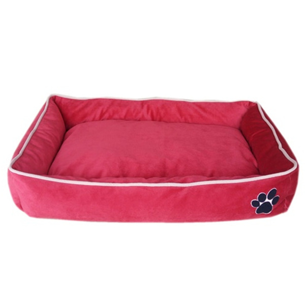 Tay Tüyü Köpek Yatağı Medium 15*60*80 cm Koyu Pembe