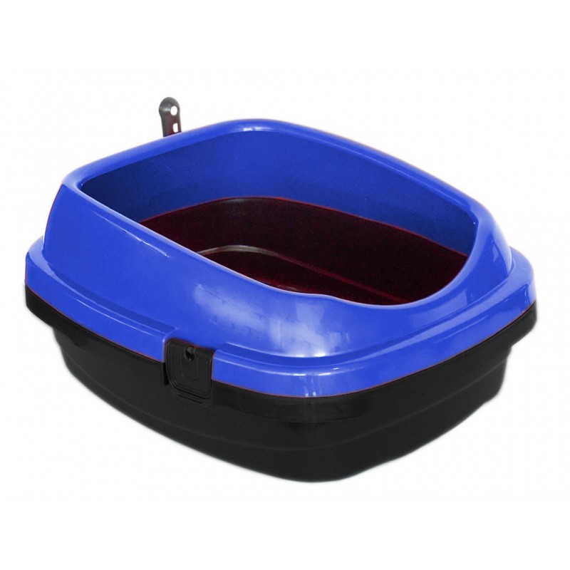 CLZ205 Derin Kedi Tuvalet Kabı 49*40*22 cm Mavi