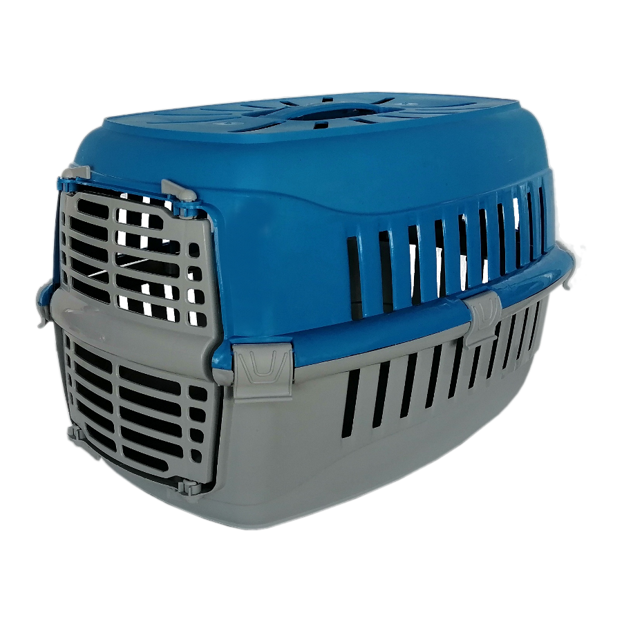 Lüx Kedi Köpek Taşıma Çantası 50x30x30 cm Mavi