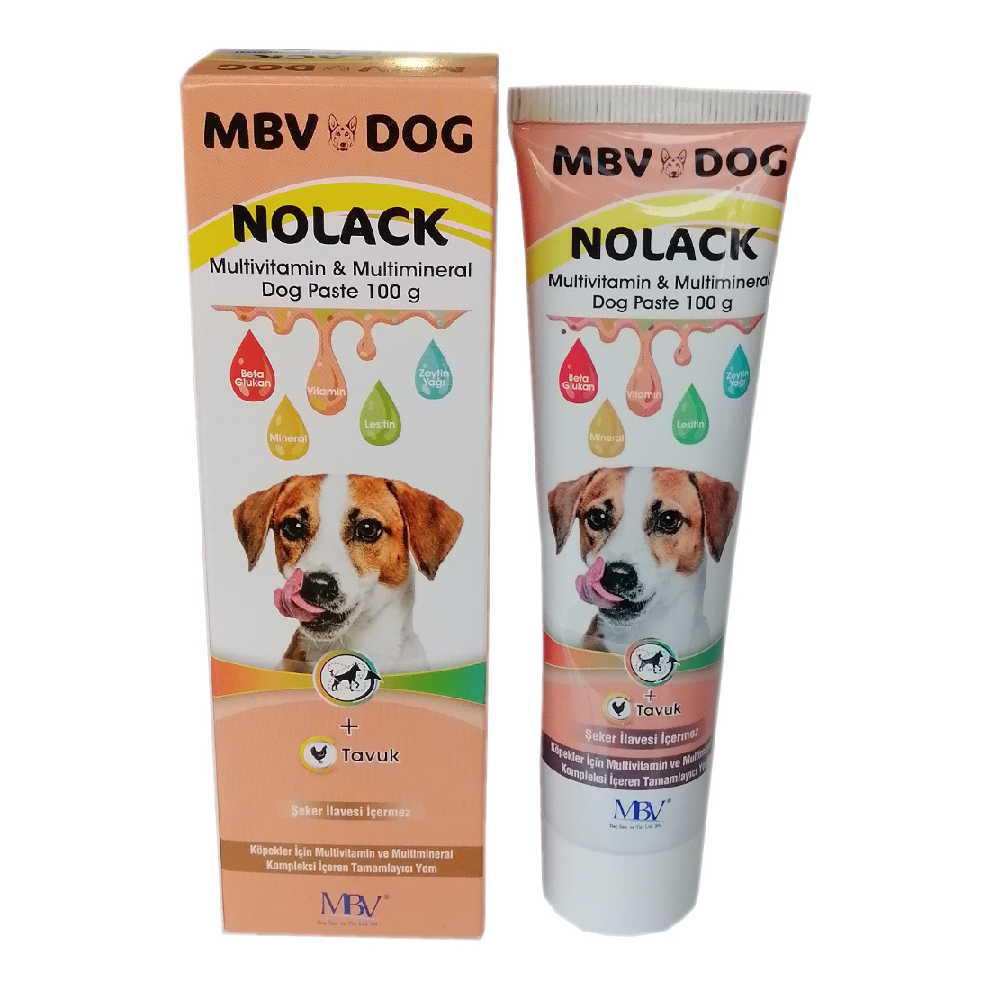MBV Dog Nolack Multivitamin Multimineral Dog Paste 100 Gr