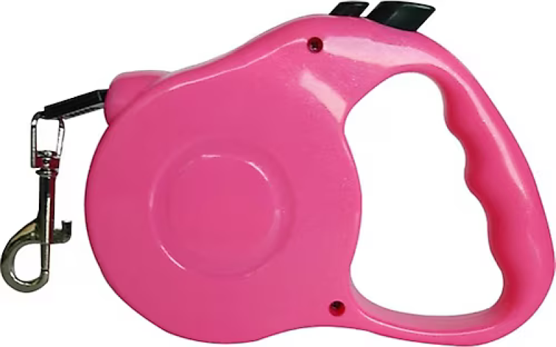 Karamel Otomatik Köpek Gezdirme Tasması Medium 5 Metre 15 kg Pembe Karamel Otomatik Köpek Gezdirme Tasması Medium 5 Metre 15 kg Pembe