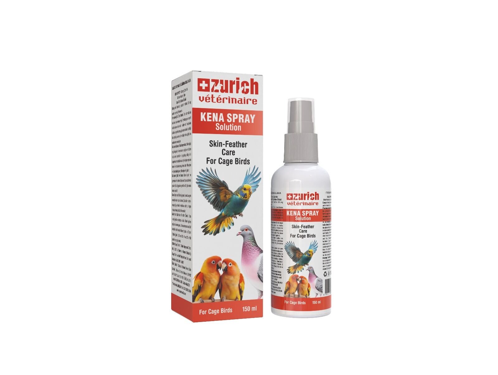 Veterinaire Kuş Herbo Sprey 150 ML