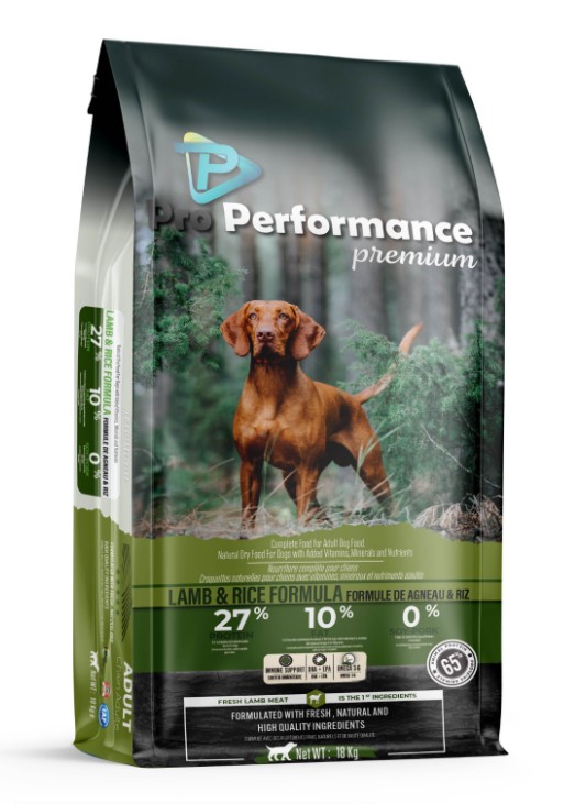 CLZ205 Pro Performance Kuzu Etli Yetişkin Köpek Maması 18 kg