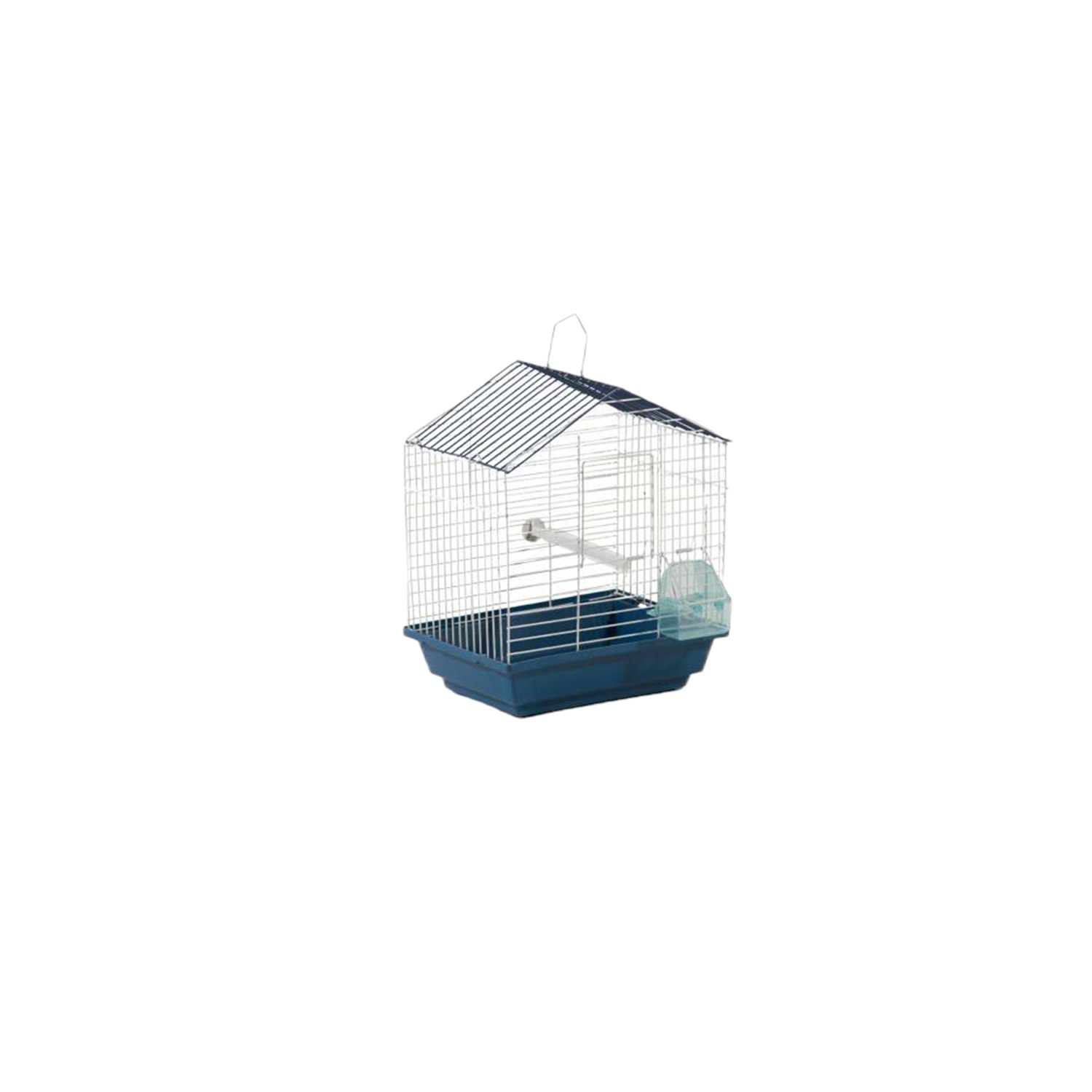 Tek kapılı Kuş Kafesi 26X20X27.5 Çeşitli Renklerde