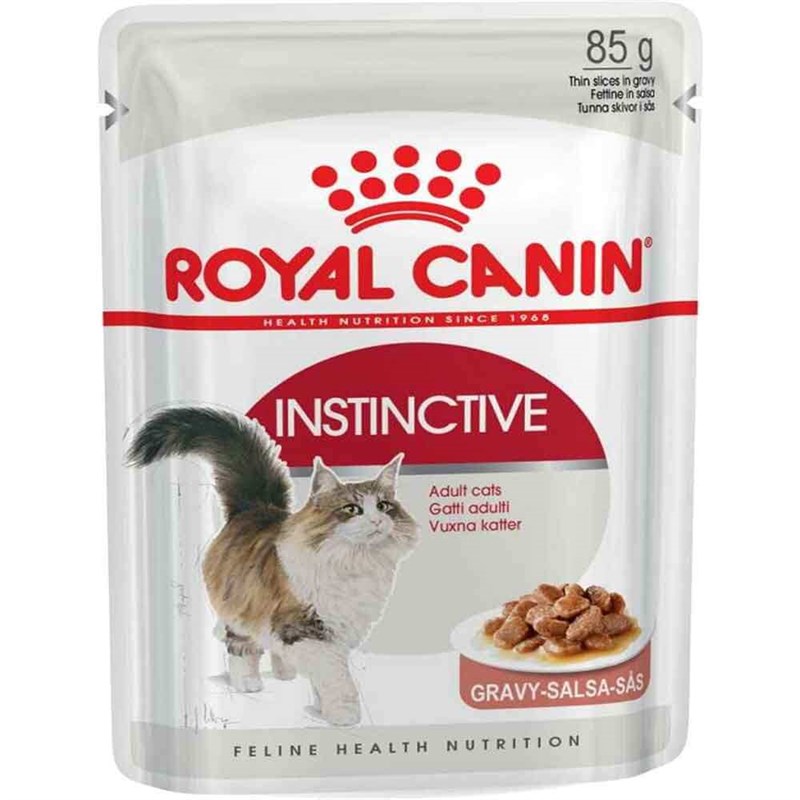Royal Canin Gravy Soslu Instinctive Yetişkin Kedi Konservesi 85gr