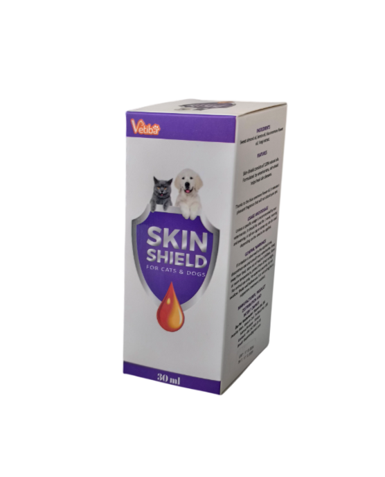Vetiba Kedi Köpek Tüy Çı Desteği Skin Shield 30 ml