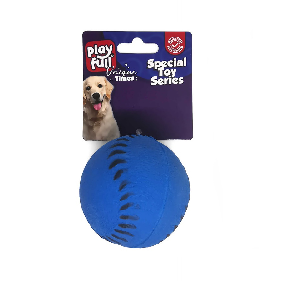 CLZ205 Zıplayan Tenis Topu Köpek Oyuncağı 6,3 Cm Mavi