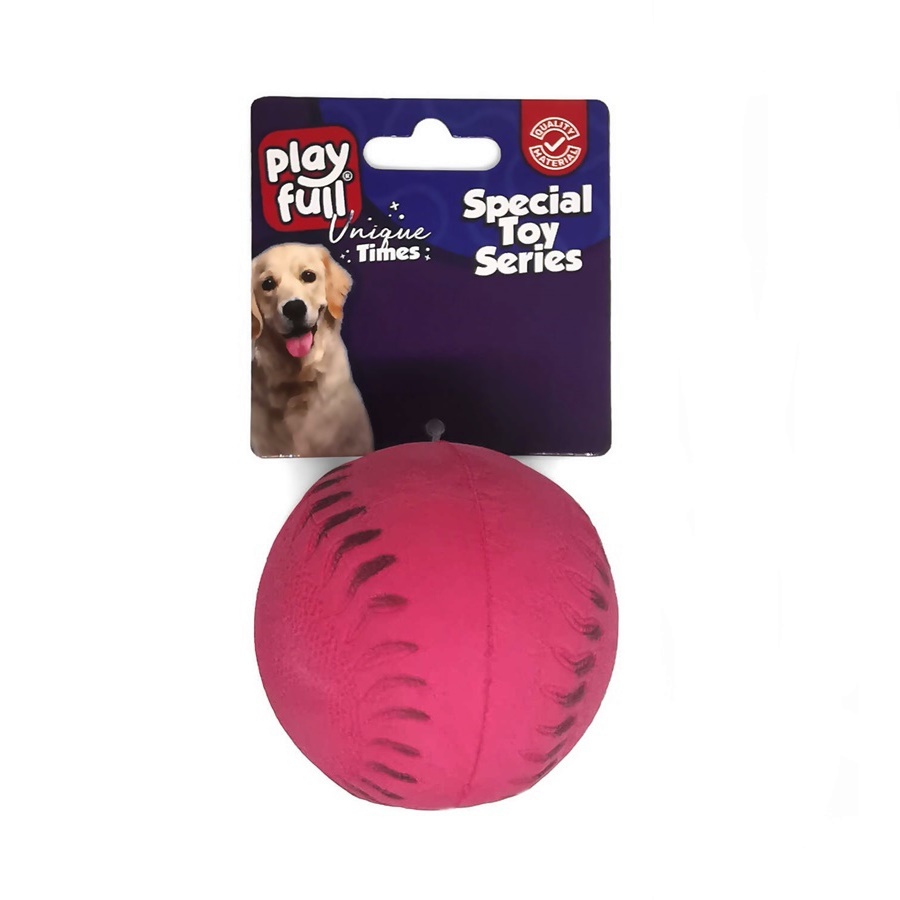 CLZ205 Zıplayan Tenis Topu Köpek Oyuncağı 6,3 Cm Pembe