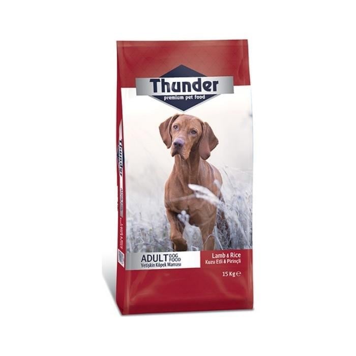 Thunder Kuzu Etli ve Pirinçli Yetişkin Köpek sı 15 Kg Thunder Kuzu Etli ve Pirinçli Yetişkin Köpek sı 15 Kg
