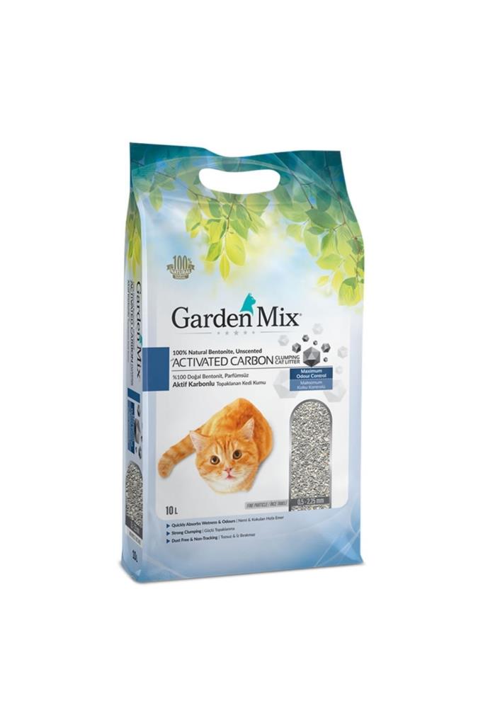 Aktif Karbonlu İnce Taneli Kedi Kumu 10 Lt Aktif Karbonlu İnce Taneli Kedi Kumu 10 Lt