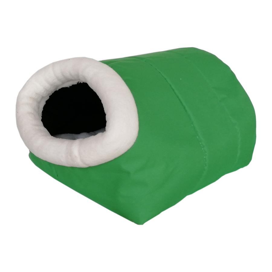 CLZ205 Kedi Köpek Tünel Yatak 27*35*50 cm Yeşil