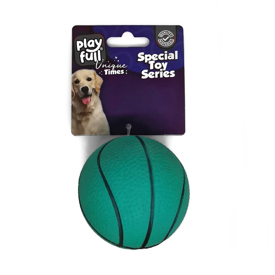 CLZ205 Zıplayan Basketbol Topu Köpek Oyuncağı 6,3 Cm Yeşil
